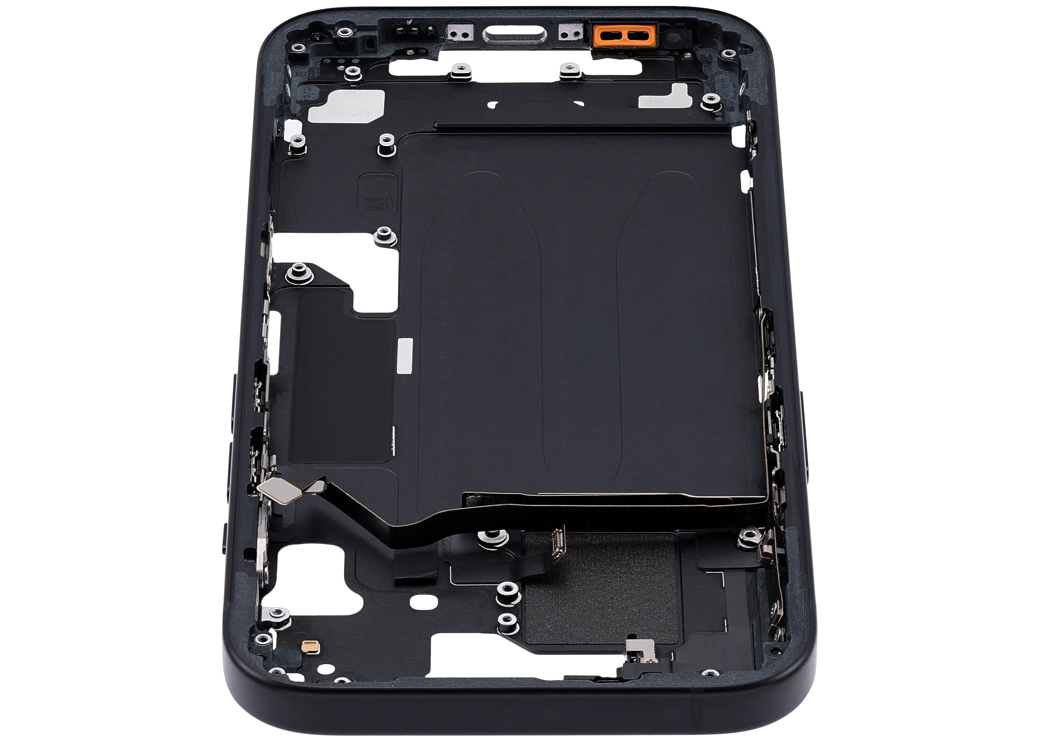 Original Apple-Ausbau C gebraucht – iPhone 15 US Version Rahmen Schwarz