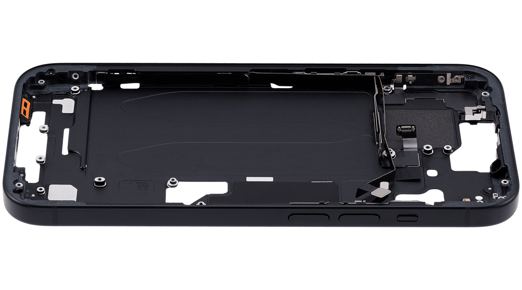 Original Apple-Ausbau C gebraucht – iPhone 15 US Version Rahmen Schwarz