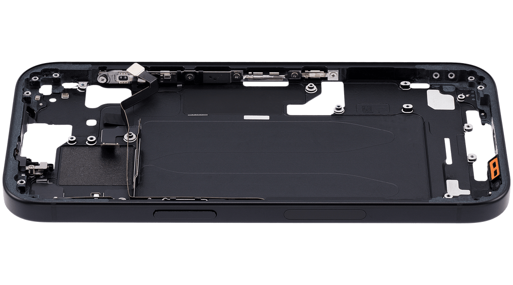 Original Apple-Ausbau C gebraucht – iPhone 15 US Version Rahmen Schwarz