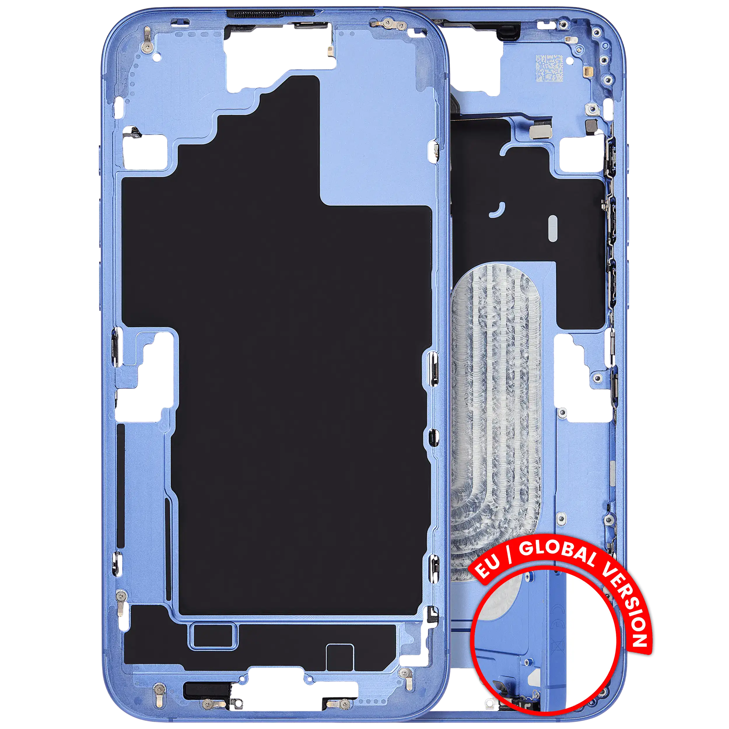 Original Apple-Ausbau A gebraucht – iPhone 16 Plus EU / Rahmen Ultramarine