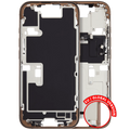 Midframe/Frame with Small Parts for iPhone 16 Pro (EU/Global Version) (used OEM removal, Quality A) (Desert Titanium)