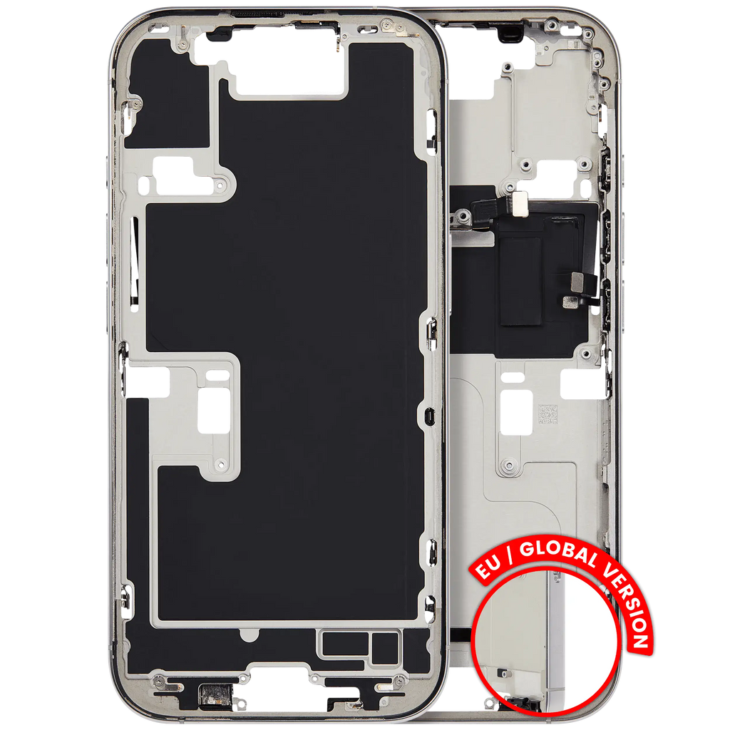 Original Apple-Ausbau A gebraucht – iPhone 16 Pro EU / Rahmen Weiß