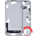 Midframe/Frame with Small Parts for iPhone 15 Plus (EU/Global Version) (Used OEM Pull, B Quality) (Blue)