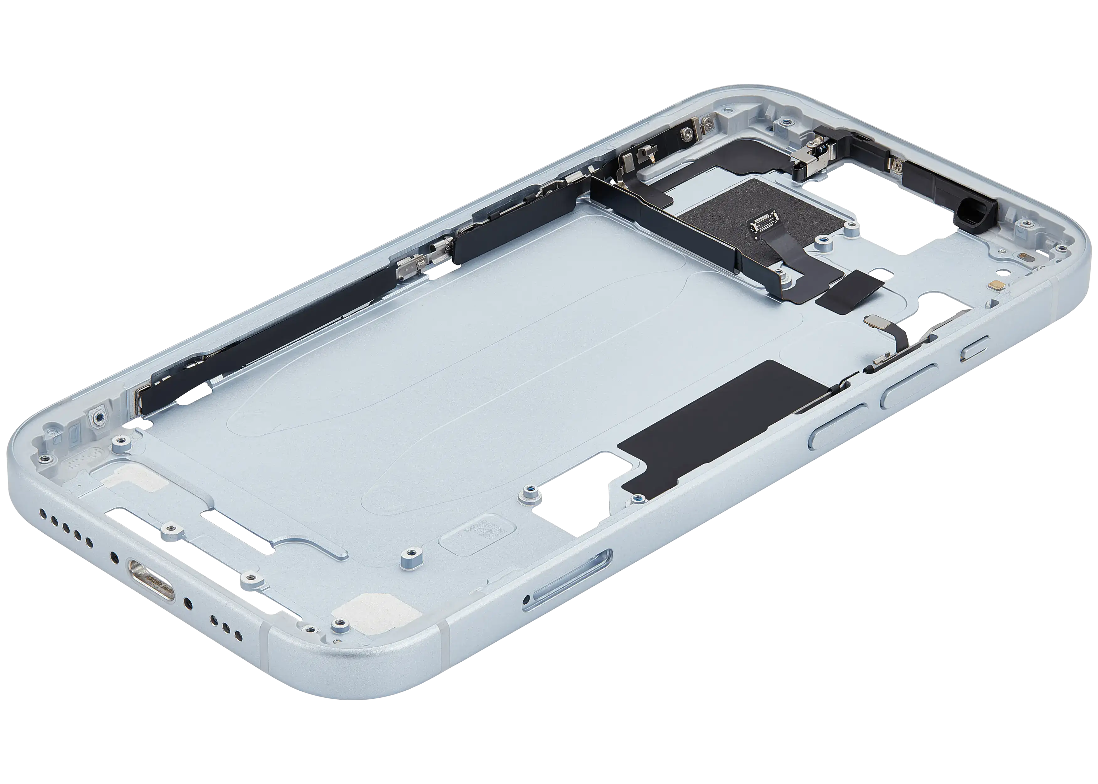 Original Apple-Ausbau B gebraucht – iPhone 15 EU / Global Version Rahmen Blau