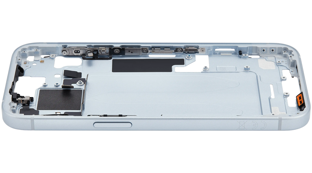 Original Apple-Ausbau B gebraucht – iPhone 15 EU / Global Version Rahmen Blau