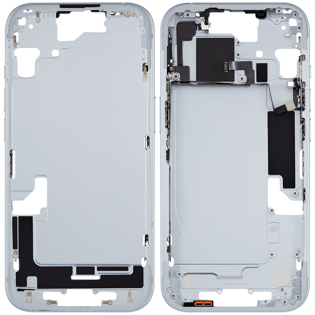 Original Apple-Ausbau C gebraucht – iPhone 15 US Version Rahmen Blau