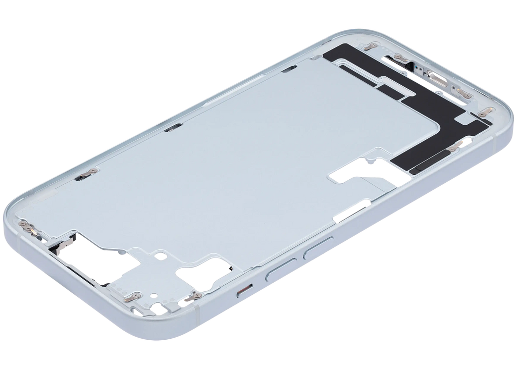 Original Apple-Ausbau C gebraucht – iPhone 15 US Version Rahmen Blau