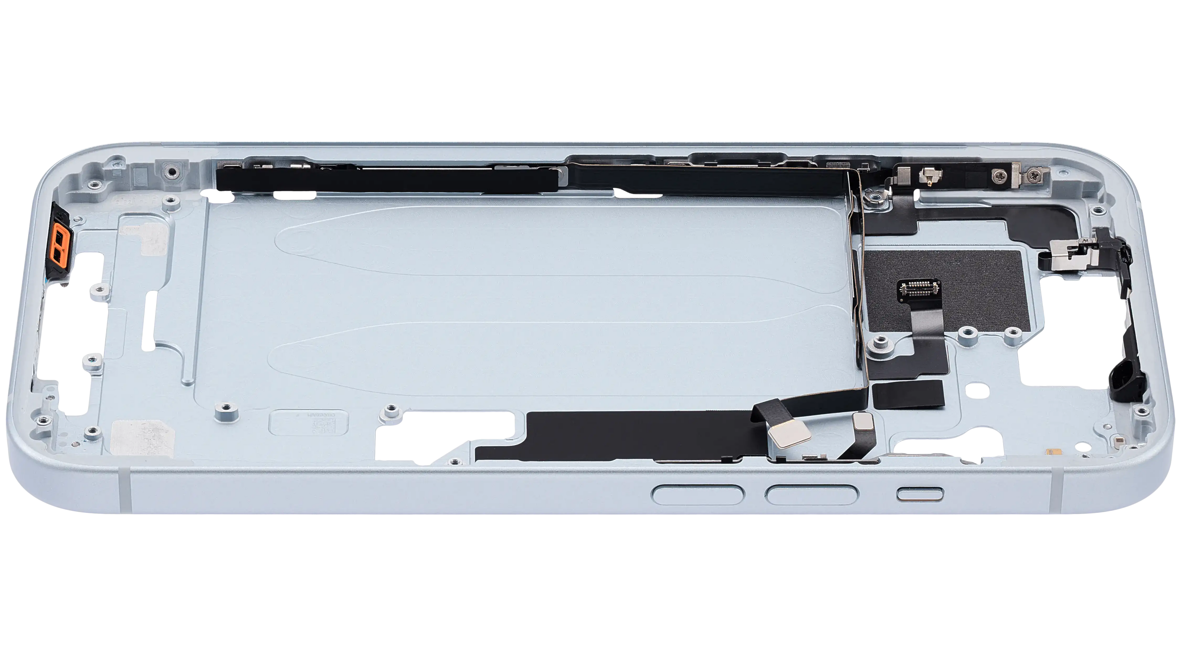 Original Apple-Ausbau C gebraucht – iPhone 15 US Version Rahmen Blau