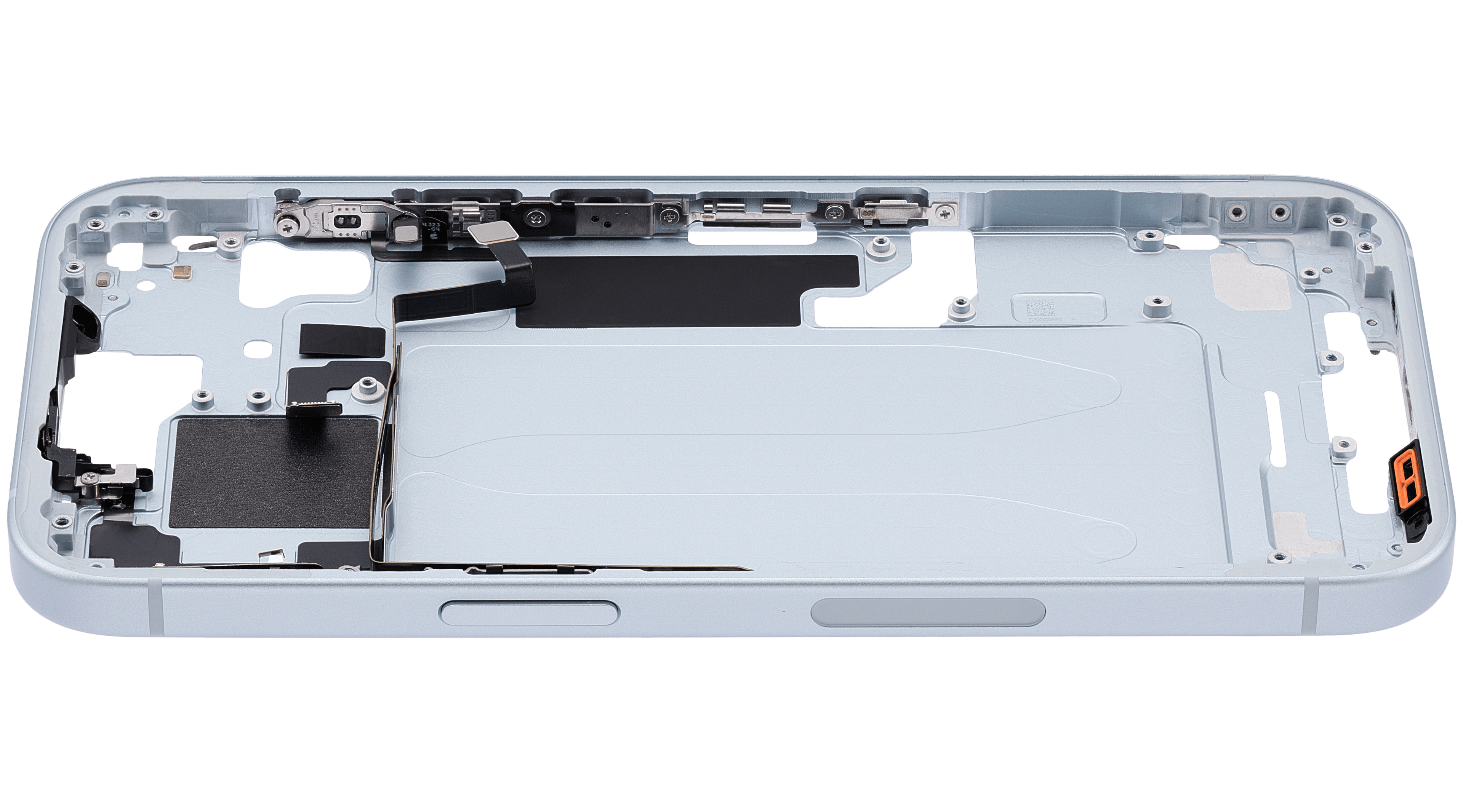Original Apple-Ausbau C gebraucht – iPhone 15 US Version Rahmen Blau