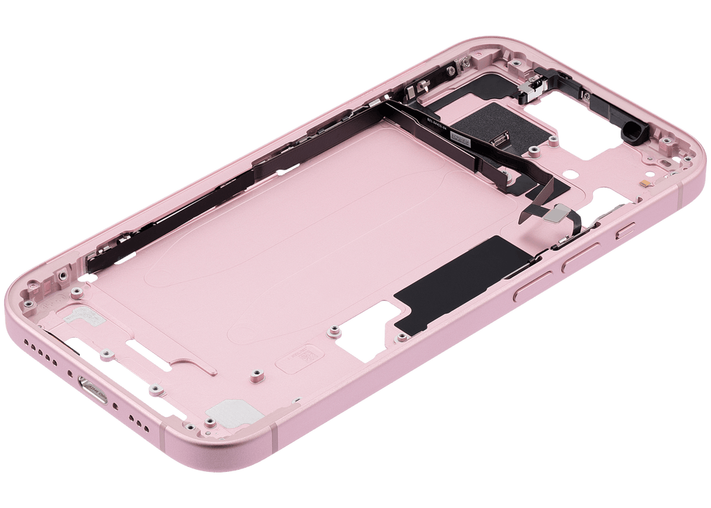 Original Apple-Ausbau C gebraucht – iPhone 15 US Version Rahmen Rosa