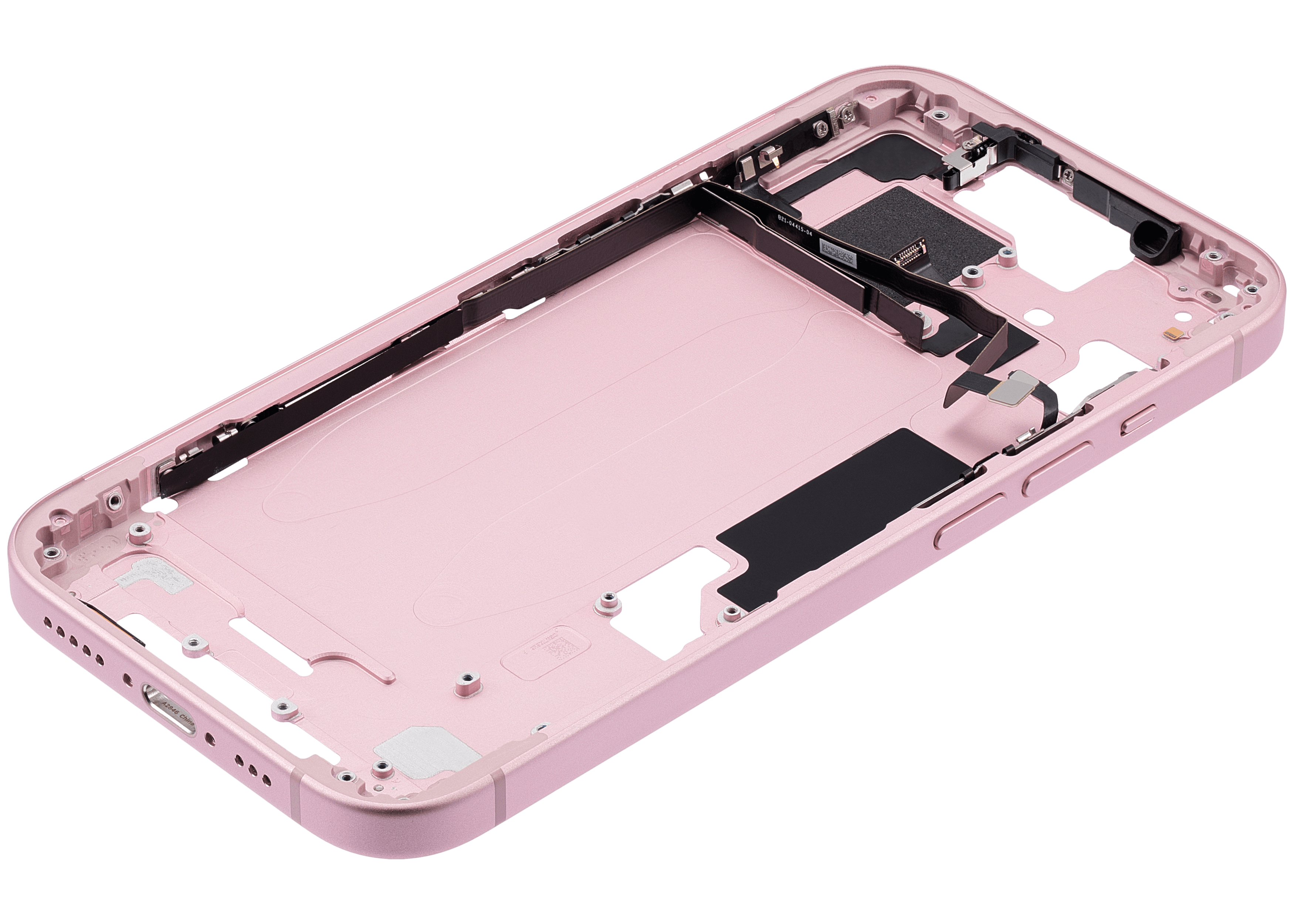 Original Apple-Ausbau C gebraucht – iPhone 15 US Version Rahmen Rosa