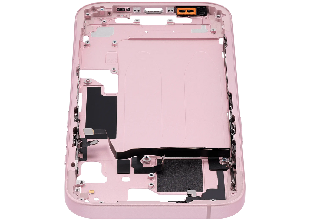 Original Apple-Ausbau C gebraucht – iPhone 15 US Version Rahmen Rosa