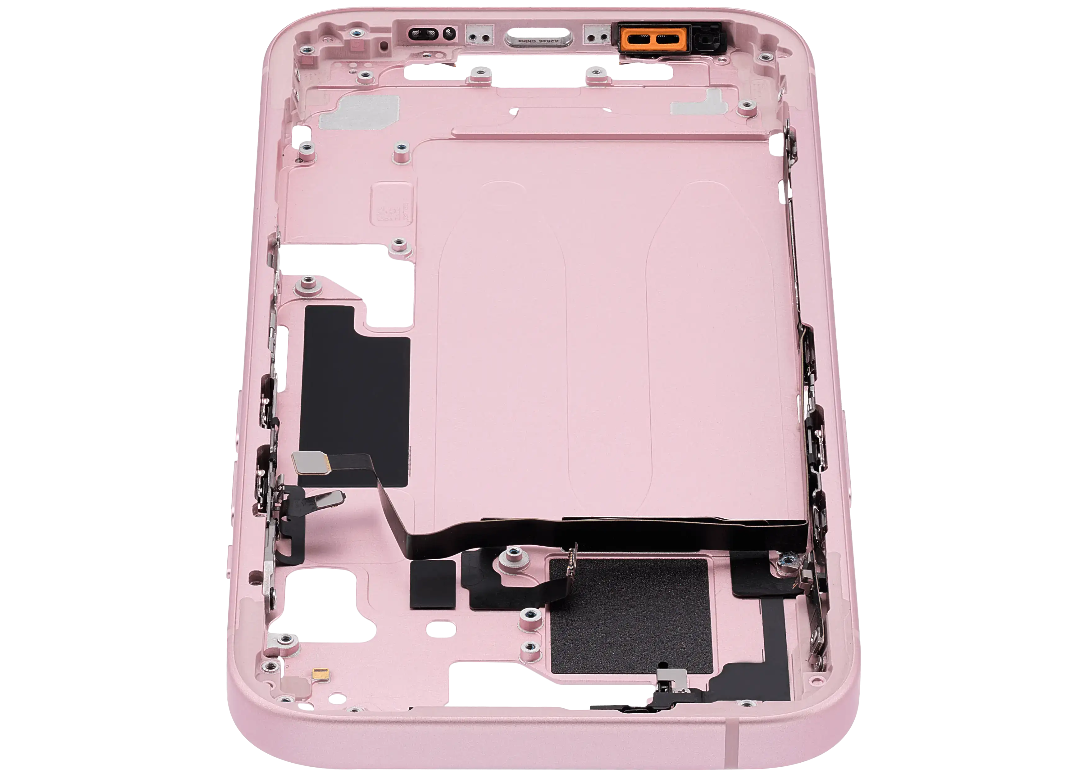 Original Apple-Ausbau C gebraucht – iPhone 15 US Version Rahmen Rosa