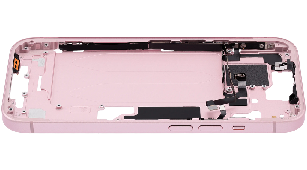 Original Apple-Ausbau C gebraucht – iPhone 15 US Version Rahmen Rosa