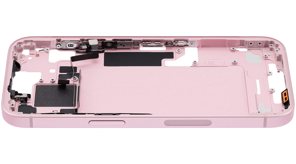 Original Apple-Ausbau C gebraucht – iPhone 15 US Version Rahmen Rosa