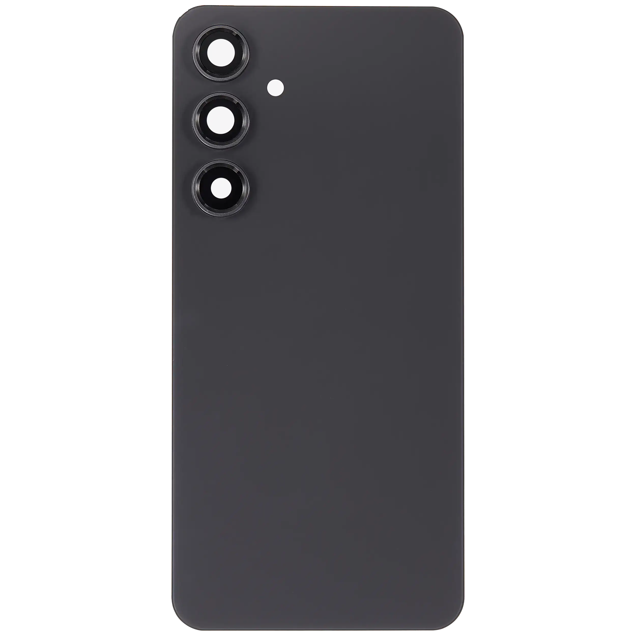 Backcover mit Kameralinse Samsung Galaxy S24 FE Graphite ohne Logo Aftermarket P