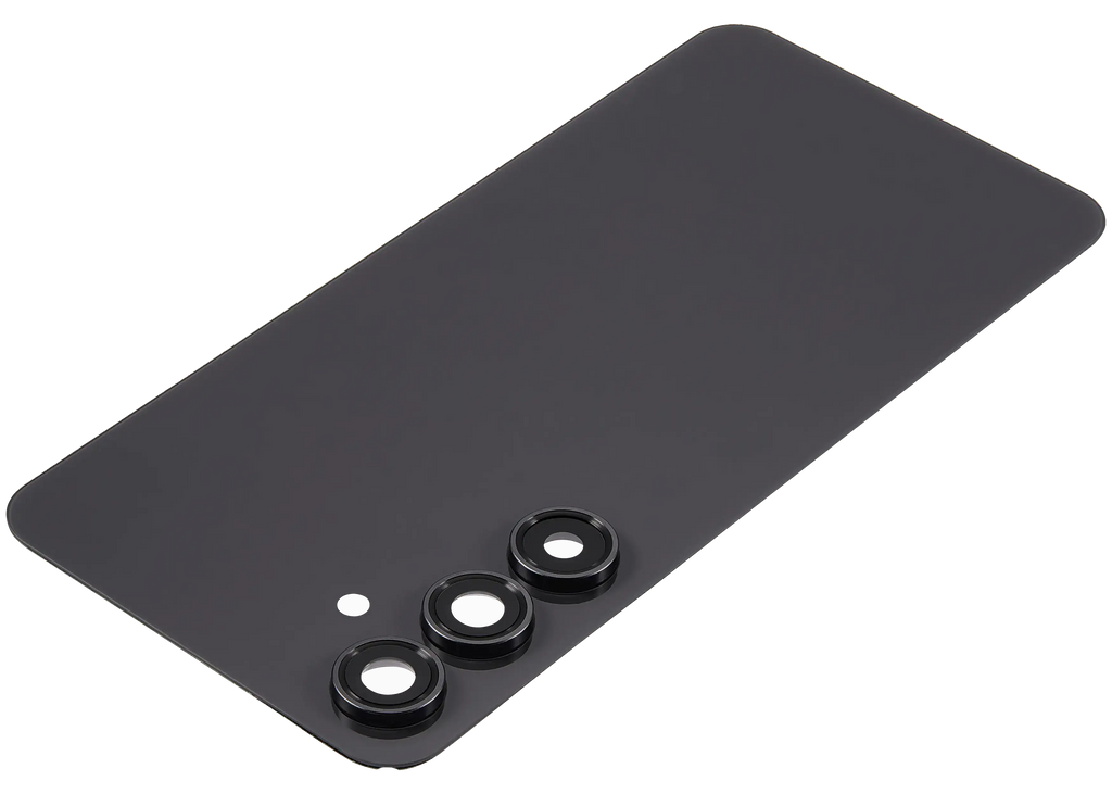 Backcover mit Kameralinse Samsung Galaxy S24 FE Graphite ohne Logo Aftermarket P