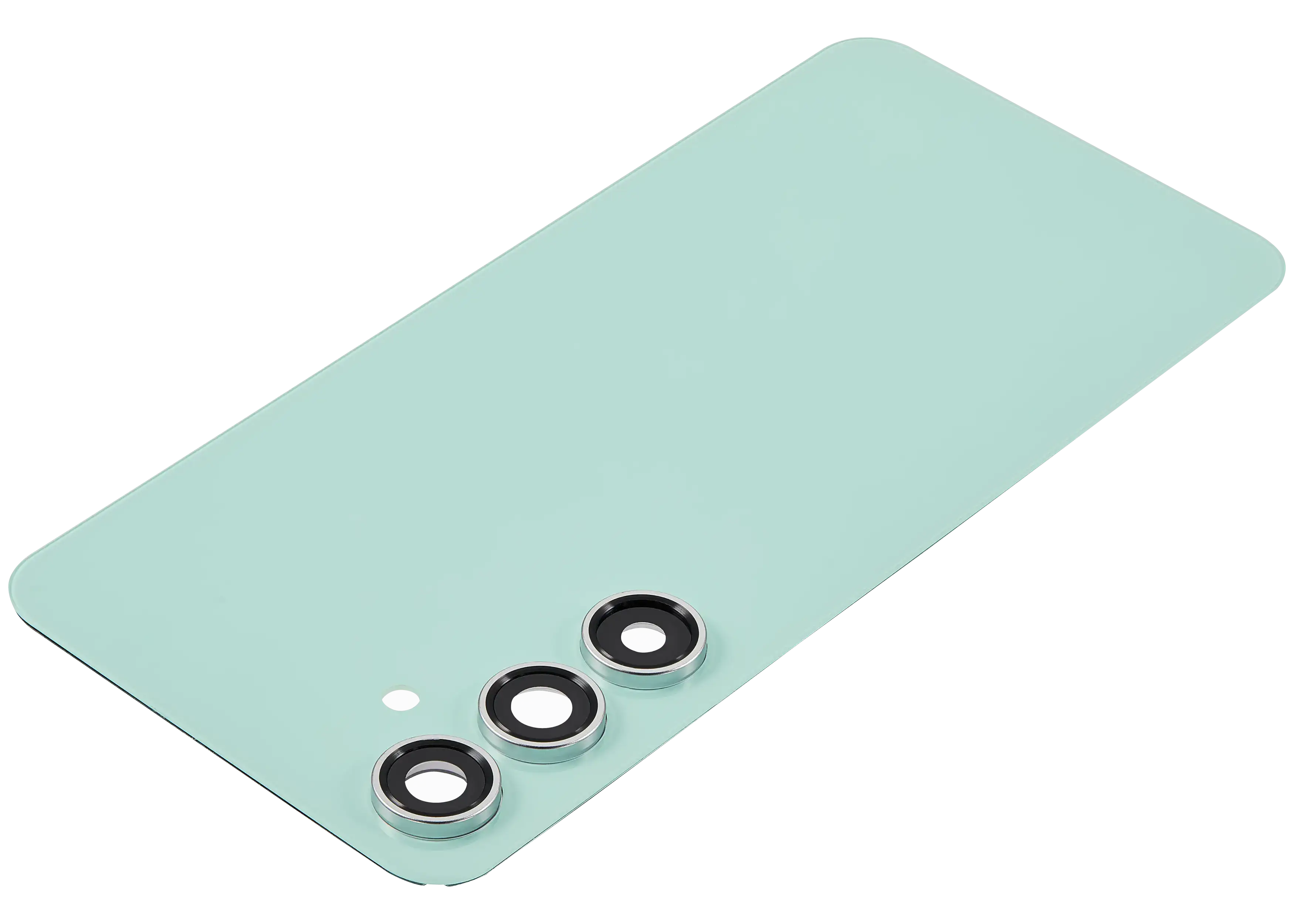 Backcover Glass mit Camera Lens für Samsung Galaxy S24 FE (ohne Logo) (Aftermarket Plus) (Mint)