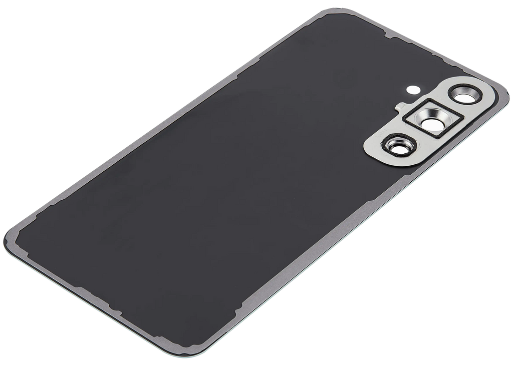 Backcover Glass mit Camera Lens für Samsung Galaxy S24 FE (ohne Logo) (Aftermarket Plus) (Mint)