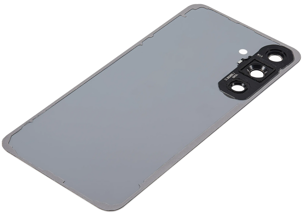 Backcover Glass mit Camera Lens für Samsung Galaxy S25 FE (ohne Logo) (Aftermarket Plus) (Icyblue)