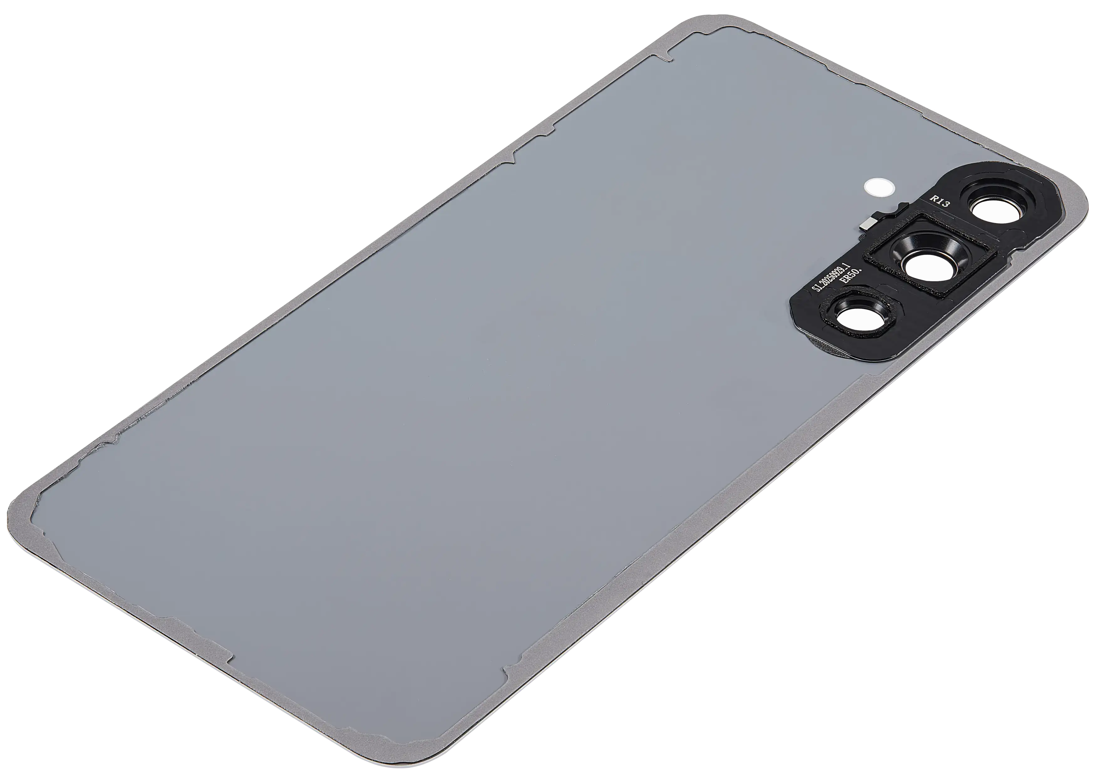 Backcover Glass mit Camera Lens für Samsung Galaxy S25 FE (ohne Logo) (Aftermarket Plus) (Icyblue)