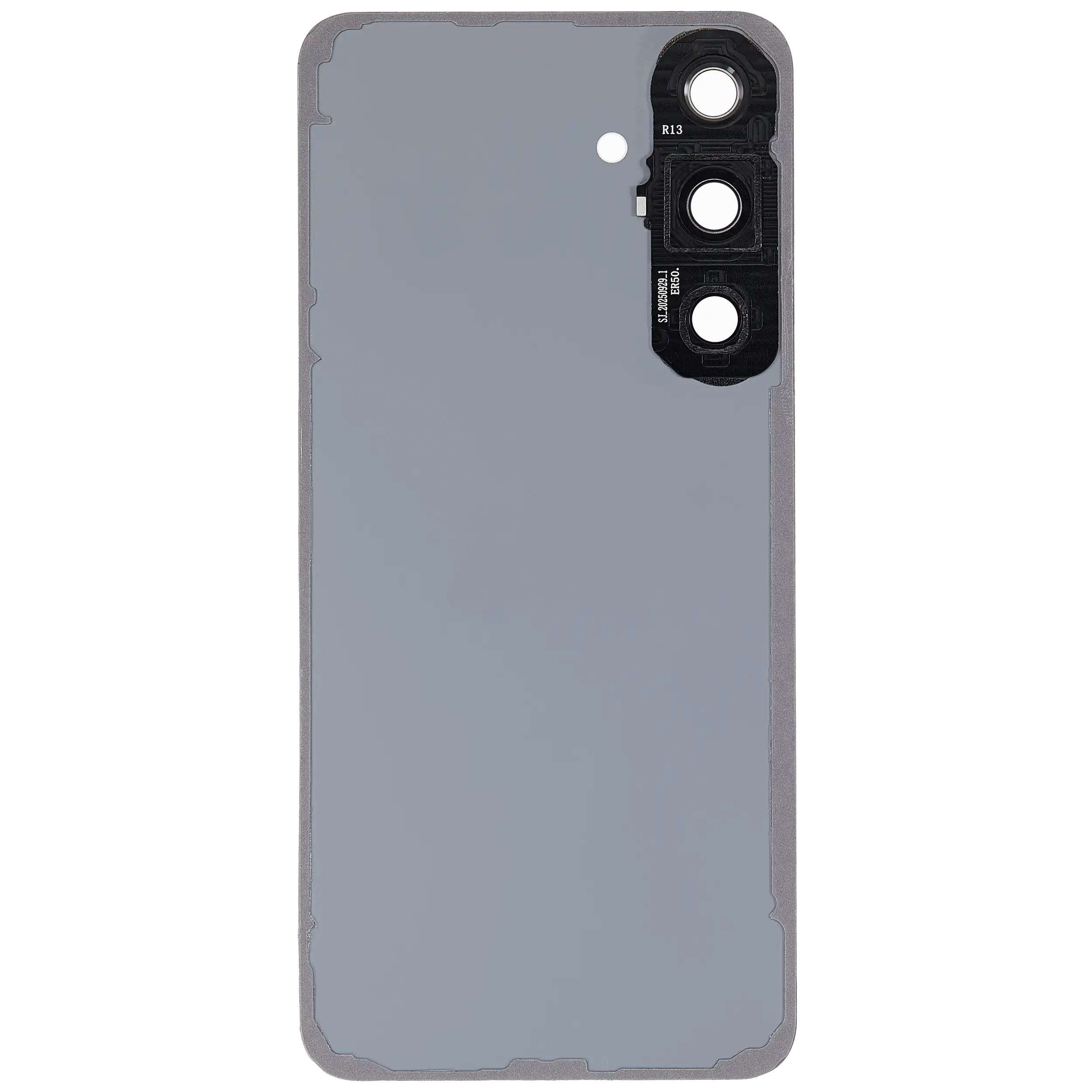 Backcover Glass mit Camera Lens für Samsung Galaxy S25 FE (ohne Logo) (Aftermarket Plus) (Icyblue)