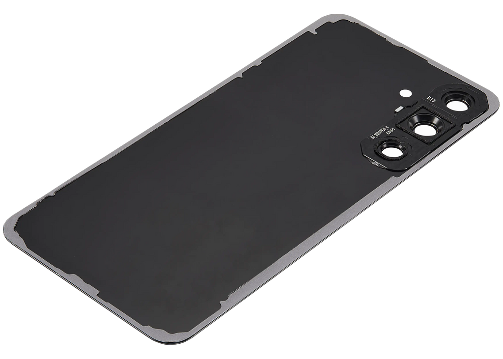 Backcover Glass mit Camera Lens für Samsung Galaxy S25 FE (ohne Logo) (Aftermarket Plus) (Jetblack)