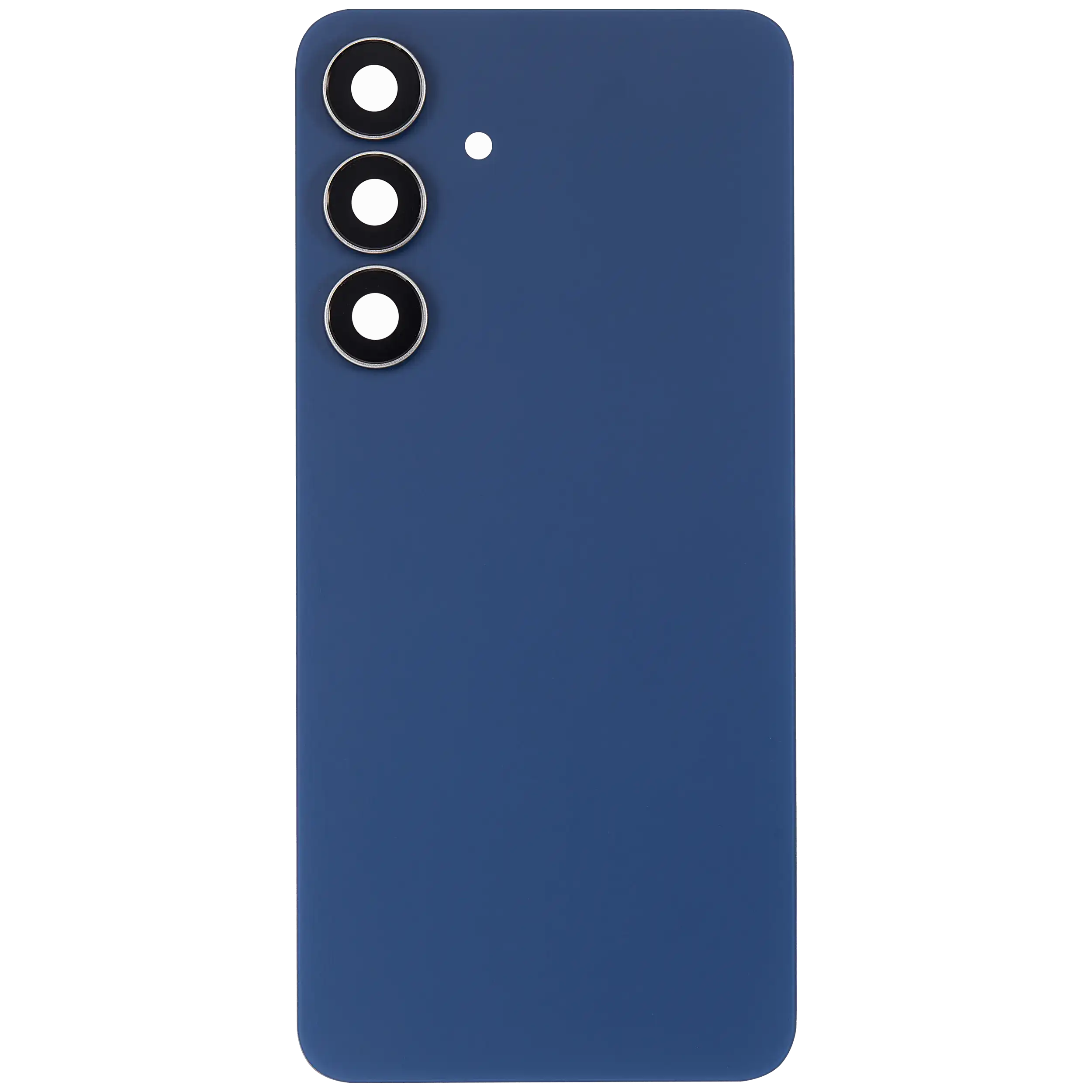 Backcover Glass mit Camera Lens für Samsung Galaxy S25 FE (ohne Logo) (Aftermarket Plus) (Navy)