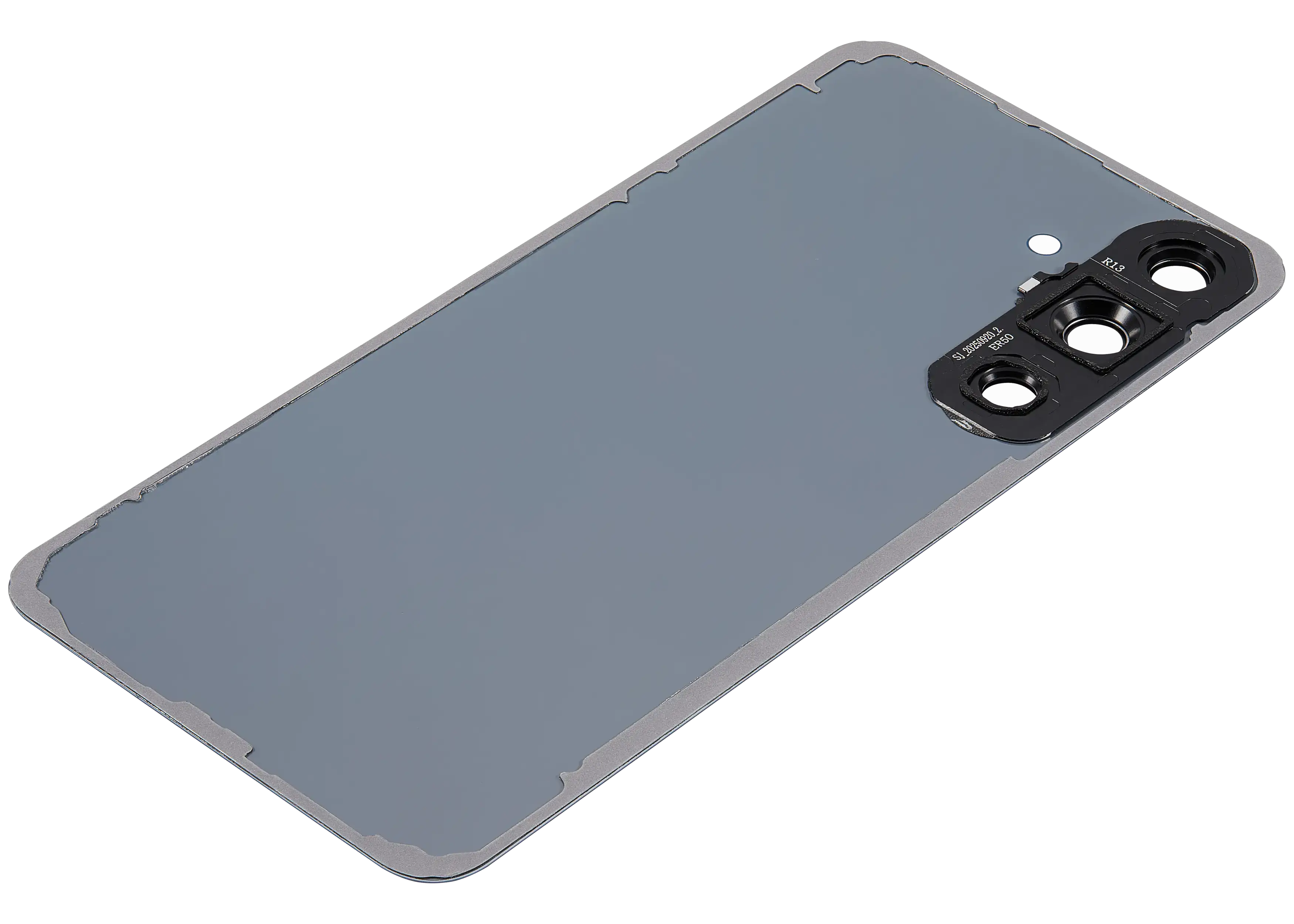 Backcover Glass mit Camera Lens für Samsung Galaxy S25 FE (ohne Logo) (Aftermarket Plus) (Navy)