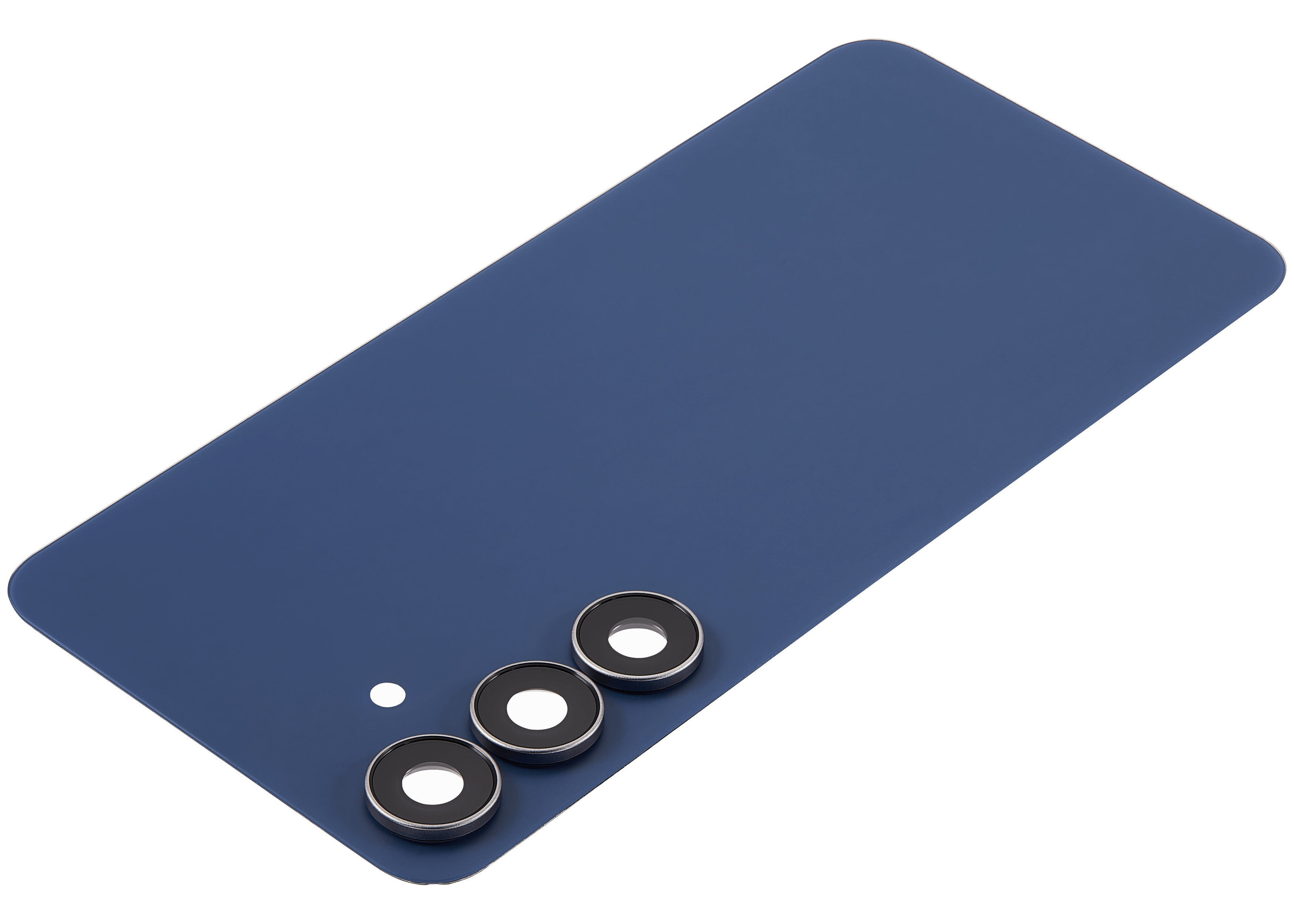 Backcover Glass mit Camera Lens für Samsung Galaxy S25 FE (ohne Logo) (Aftermarket Plus) (Navy)