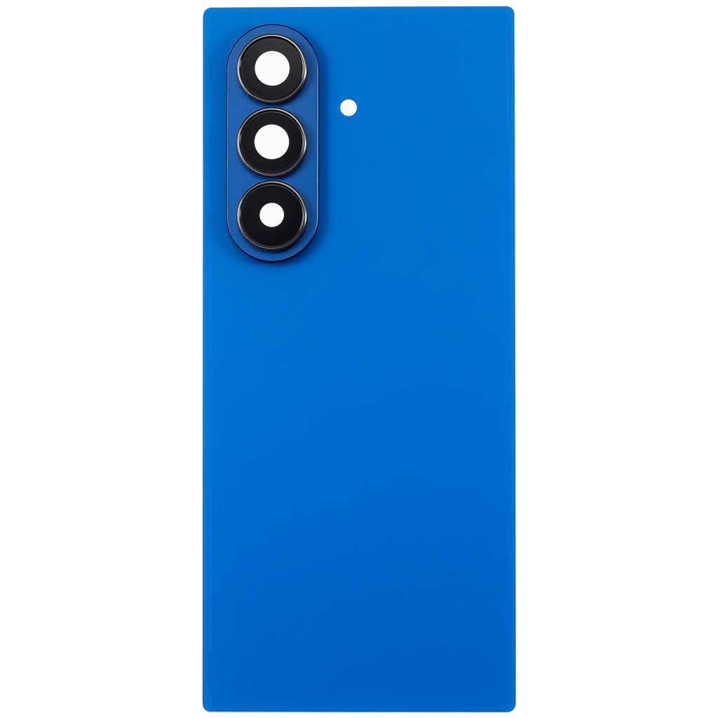 Backcover Glass mit Camera Lens für Samsung Galaxy Z Fold 7 5G (F966) (ohne Logo) (Aftermarket Plus) (Blue Shadow)