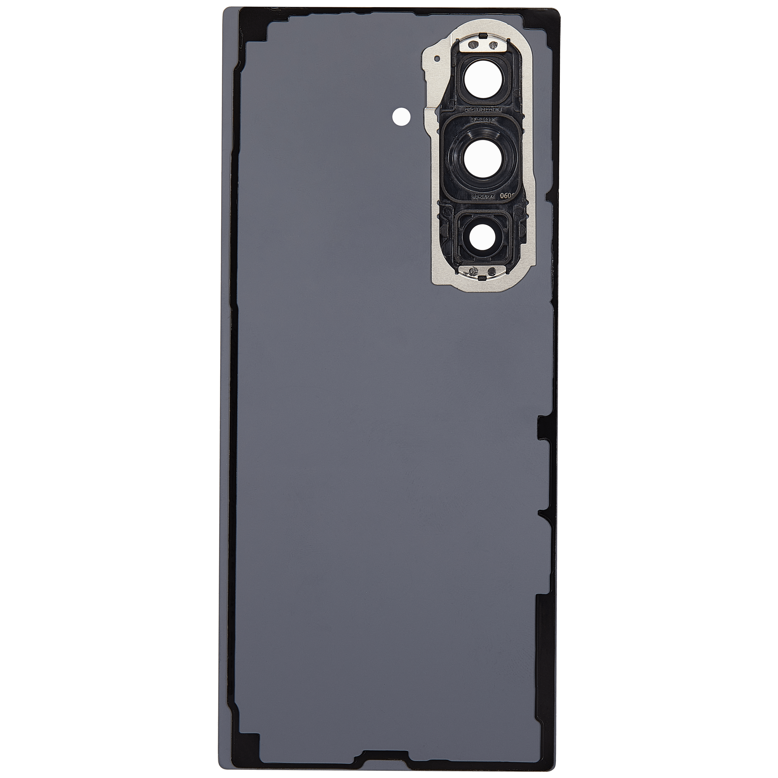 Backcover Glass mit Camera Lens für Samsung Galaxy Z Fold 7 5G (F966) (ohne Logo) (Aftermarket Plus) (Blue Shadow)