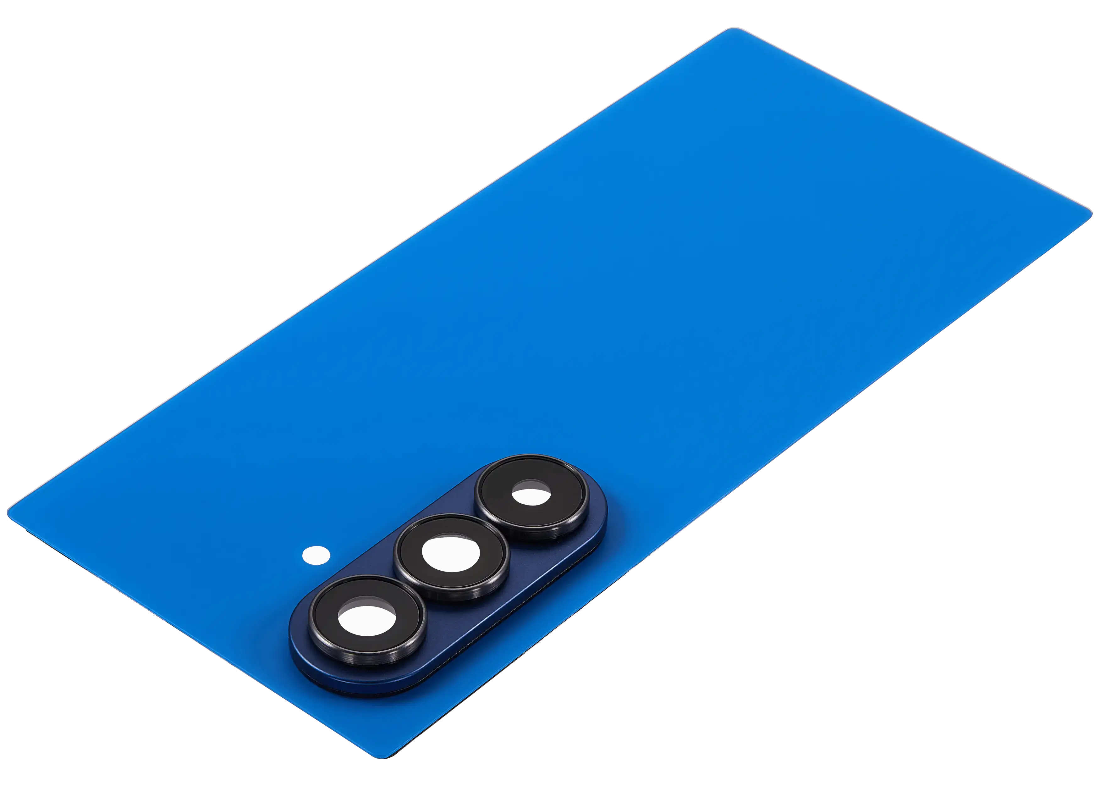 Backcover Glass mit Camera Lens für Samsung Galaxy Z Fold 7 5G (F966) (ohne Logo) (Aftermarket Plus) (Blue Shadow)