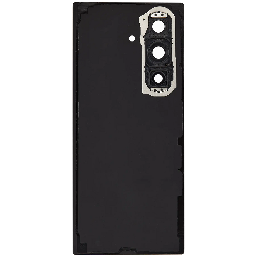 Backcover Glass mit Camera Lens für Samsung Galaxy Z Fold 7 5G (F966) (ohne Logo) (Aftermarket Plus) (Silver Shadow)