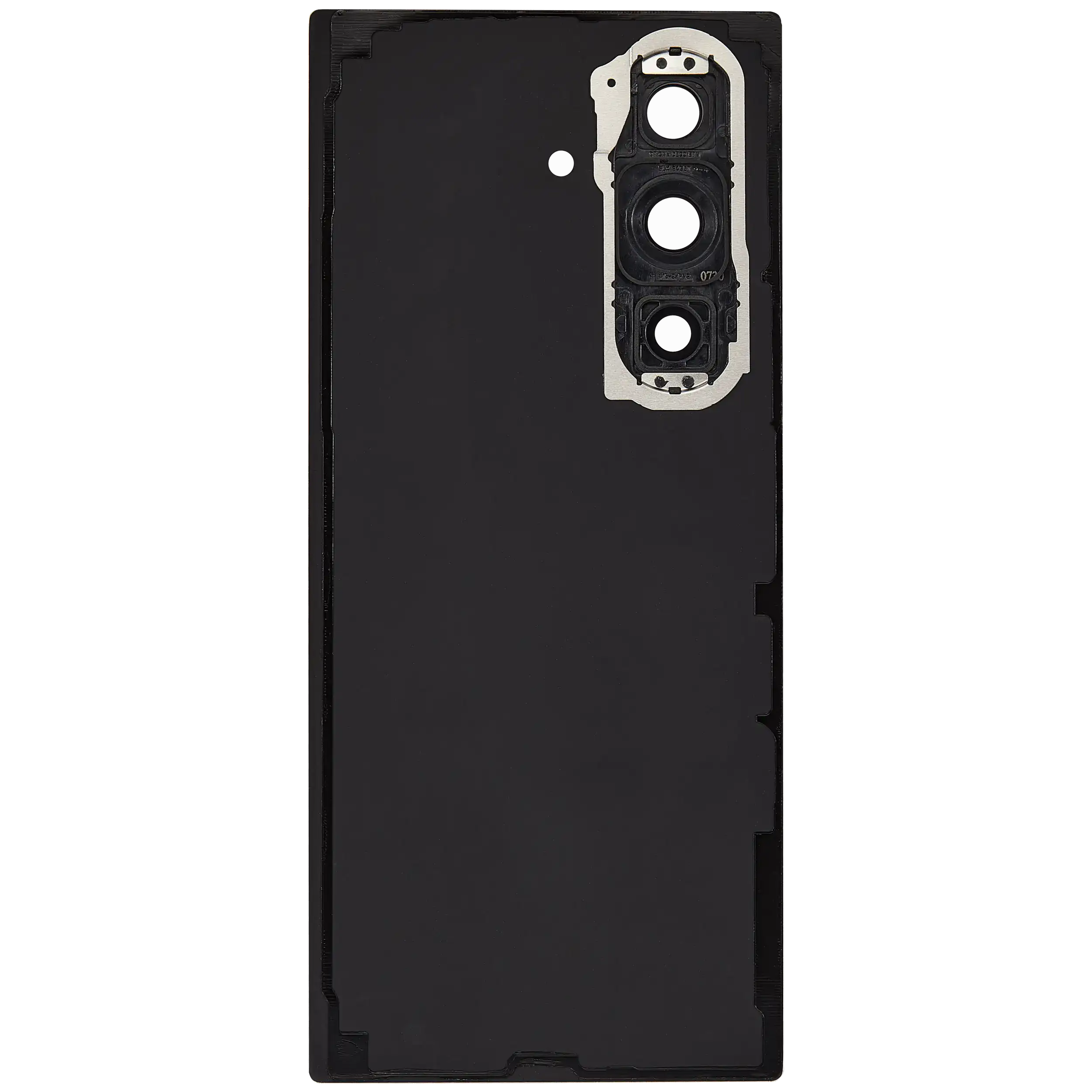 Backcover Glass mit Camera Lens für Samsung Galaxy Z Fold 7 5G (F966) (ohne Logo) (Aftermarket Plus) (Silver Shadow)