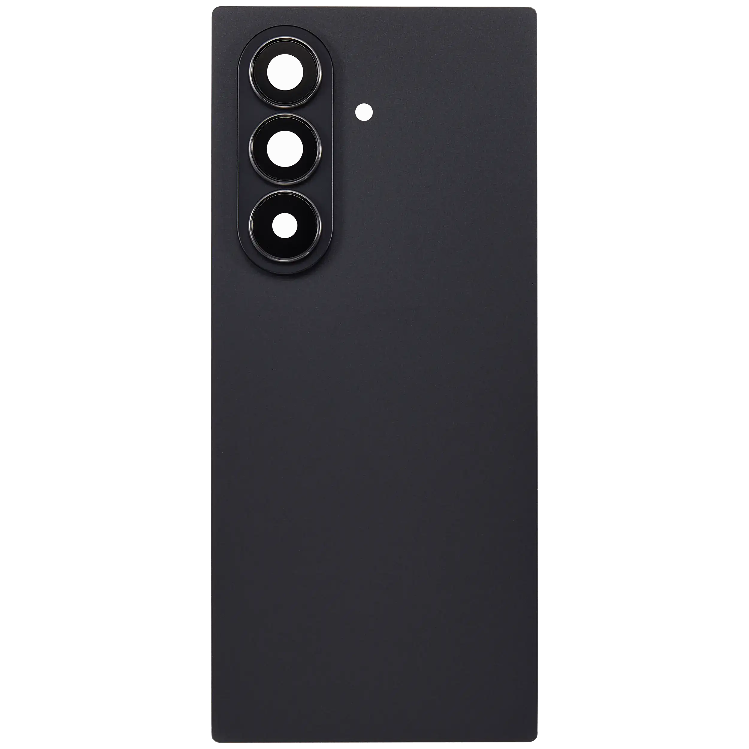 Backcover Glass mit Camera Lens für Samsung Galaxy Z Fold 7 5G (F966) (ohne Logo) (Aftermarket Plus) (Jet Black)