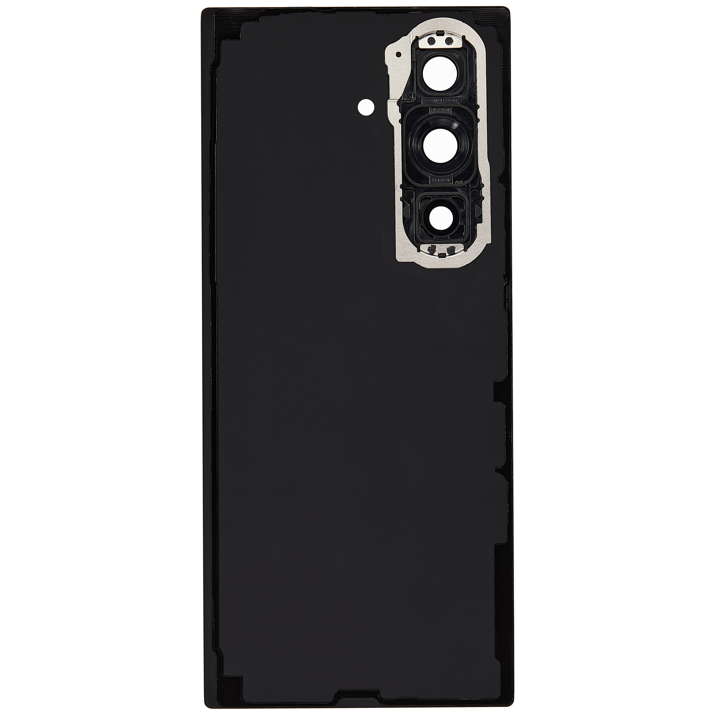 Backcover Glass mit Camera Lens für Samsung Galaxy Z Fold 7 5G (F966) (ohne Logo) (Aftermarket Plus) (Jet Black)