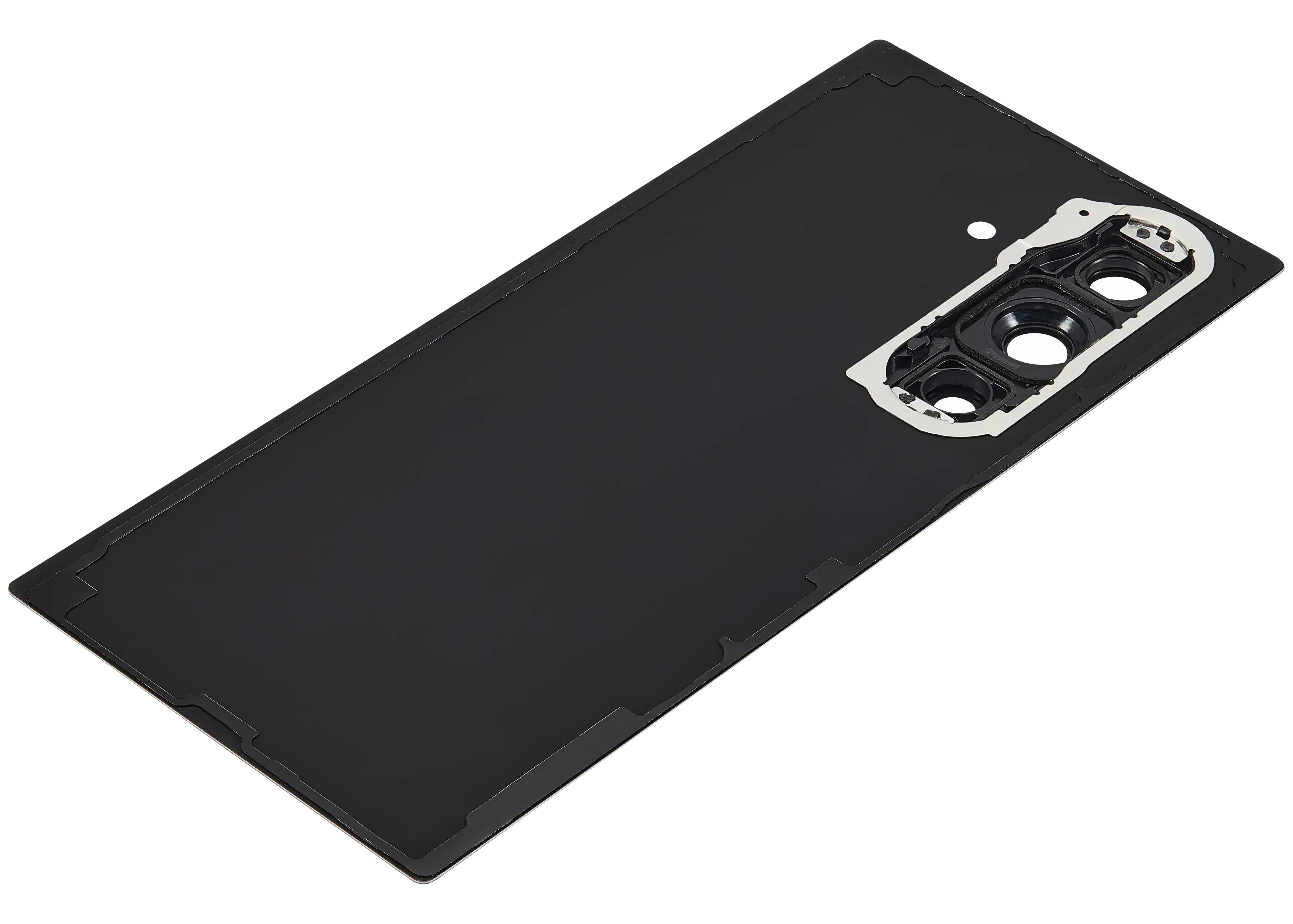 Backcover Glass mit Camera Lens für Samsung Galaxy Z Fold 7 5G (F966) (ohne Logo) (Aftermarket Plus) (Jet Black)