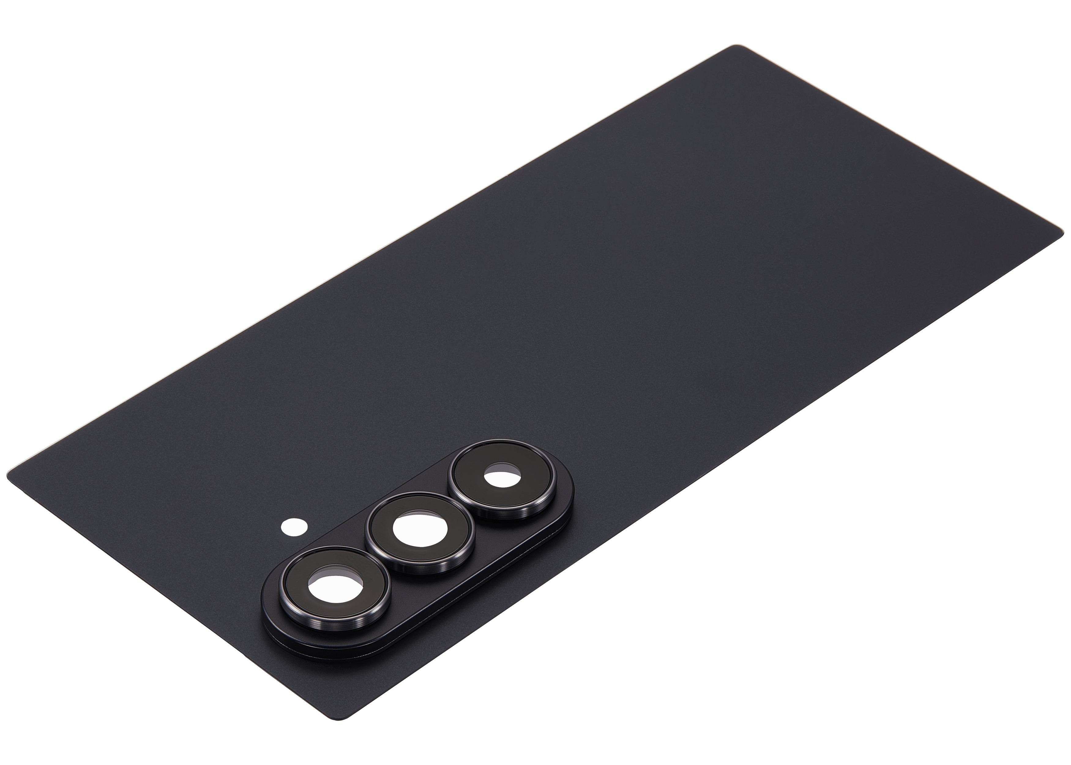 Backcover Glass mit Camera Lens für Samsung Galaxy Z Fold 7 5G (F966) (ohne Logo) (Aftermarket Plus) (Jet Black)