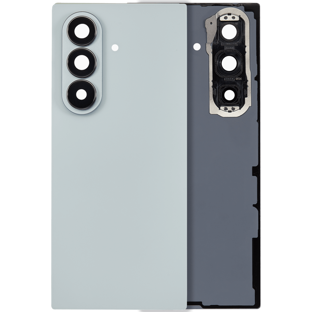 Backcover Glass mit Camera Lens für Samsung Galaxy Z Fold 7 5G (F966) (ohne Logo) (Aftermarket Plus) (Mint)