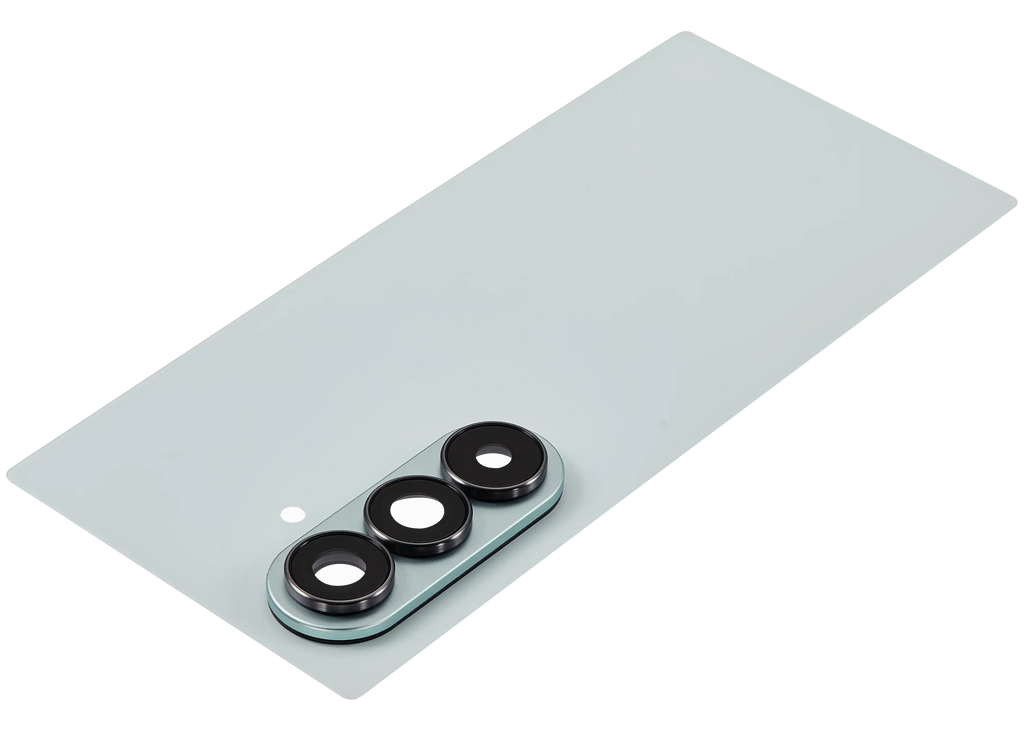 Backcover Glass mit Camera Lens für Samsung Galaxy Z Fold 7 5G (F966) (ohne Logo) (Aftermarket Plus) (Mint)