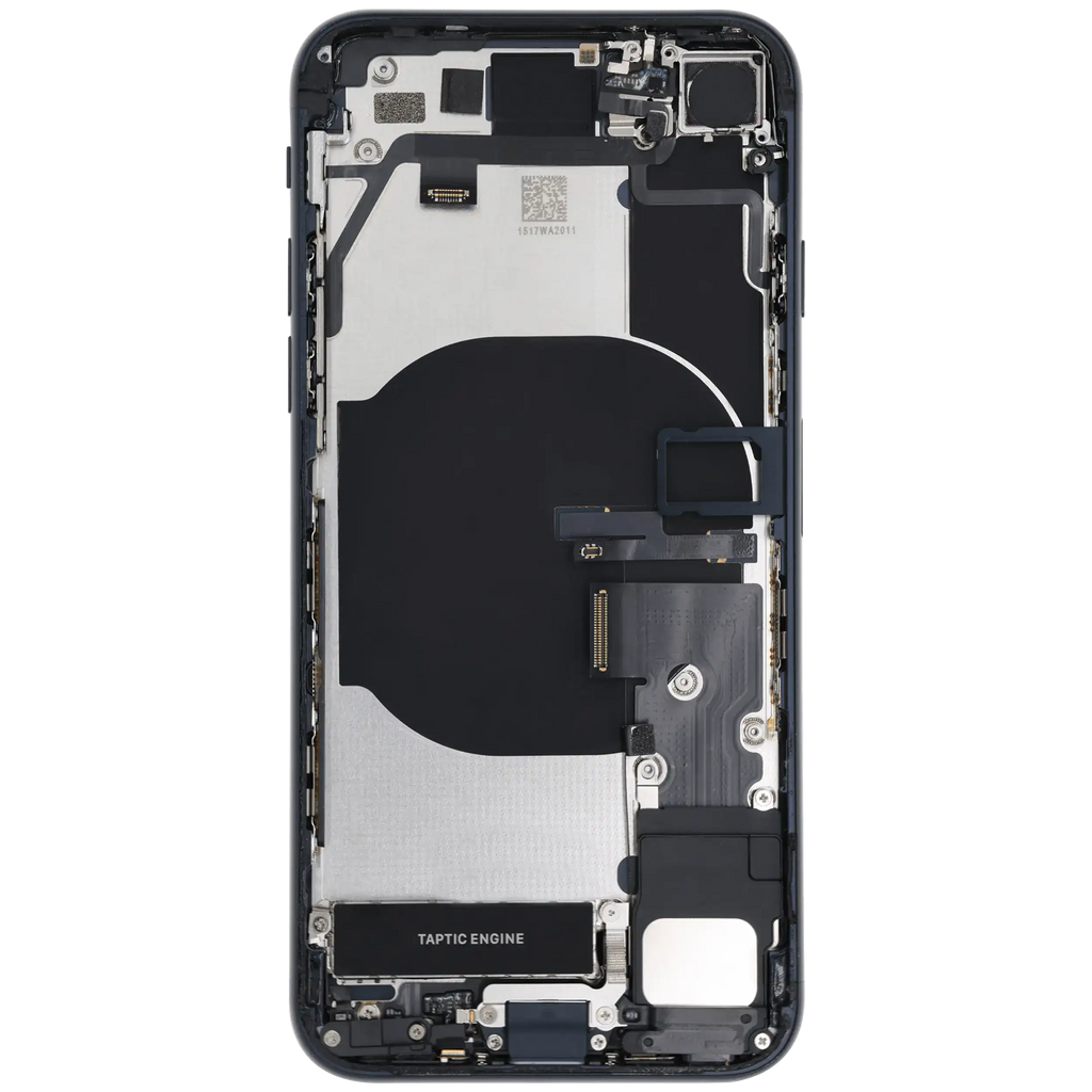 Original Apple-Ausbau C gebraucht – iPhone SE 2022 Backcover/Rahmen Mitternacht