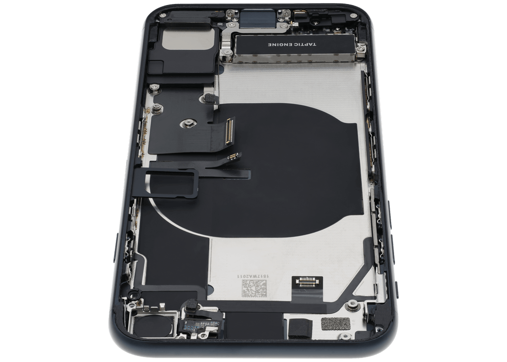 Original Apple-Ausbau C gebraucht – iPhone SE 2022 Backcover/Rahmen Mitternacht