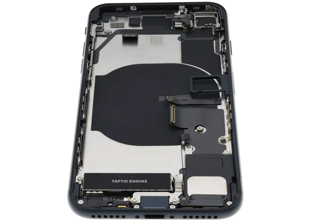 Original Apple-Ausbau C gebraucht – iPhone SE 2022 Backcover/Rahmen Mitternacht