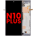 Samsung Galaxy Note10+ Display m. Rahmen, ohne Sensor, Aura Black, Aftermarket+