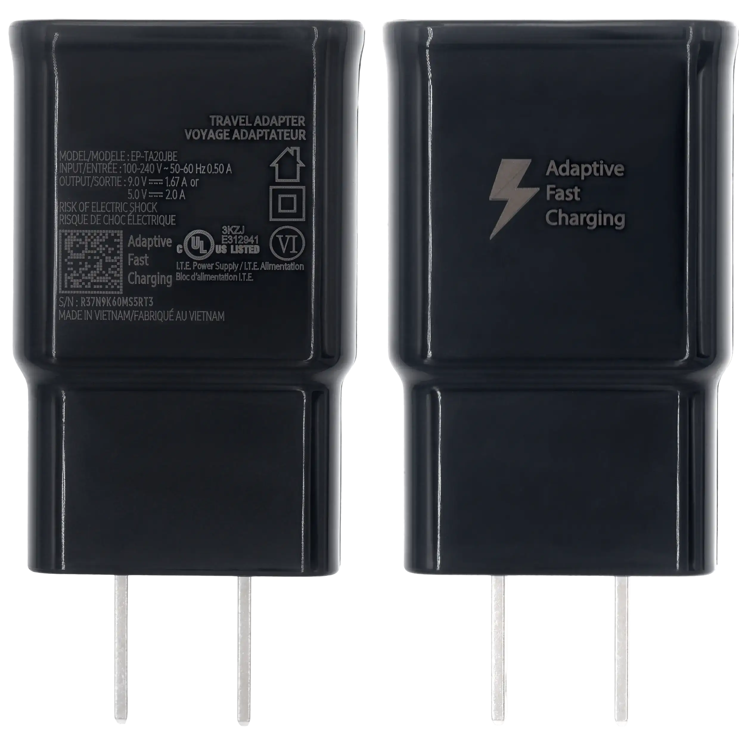 Samsung USB Type-A Wall Charger (OEM Grade New, 240V USA)