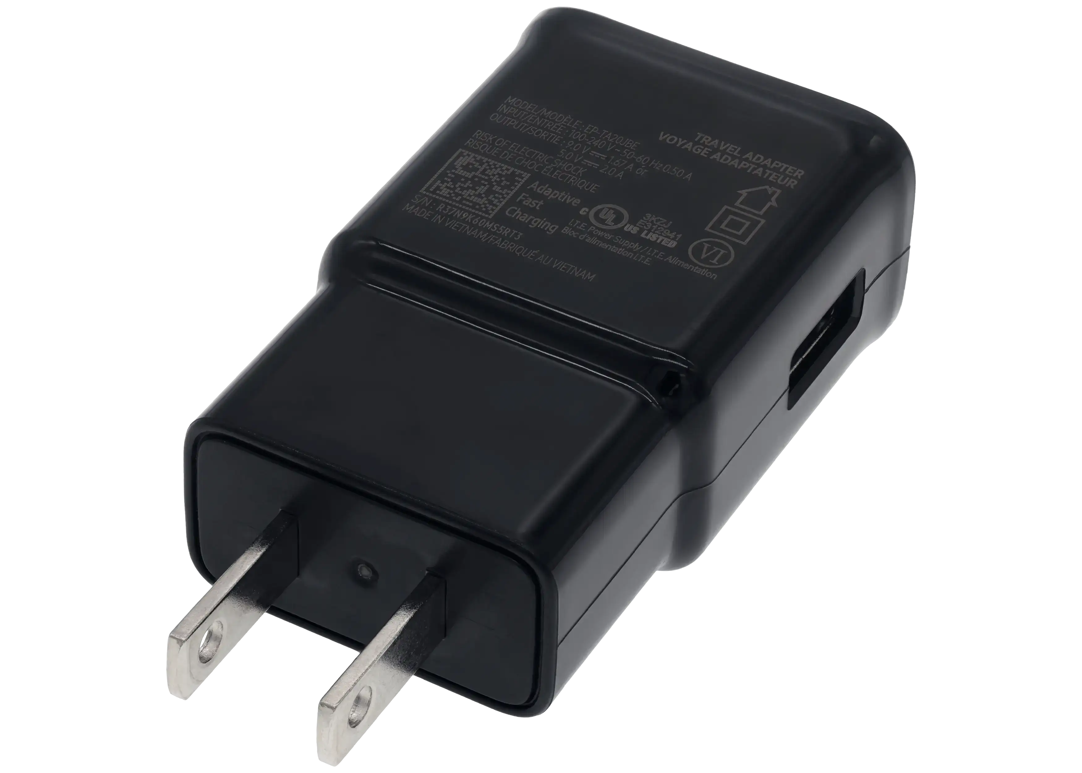 Samsung USB Type-A Wall Charger (OEM Grade New, 240V USA)