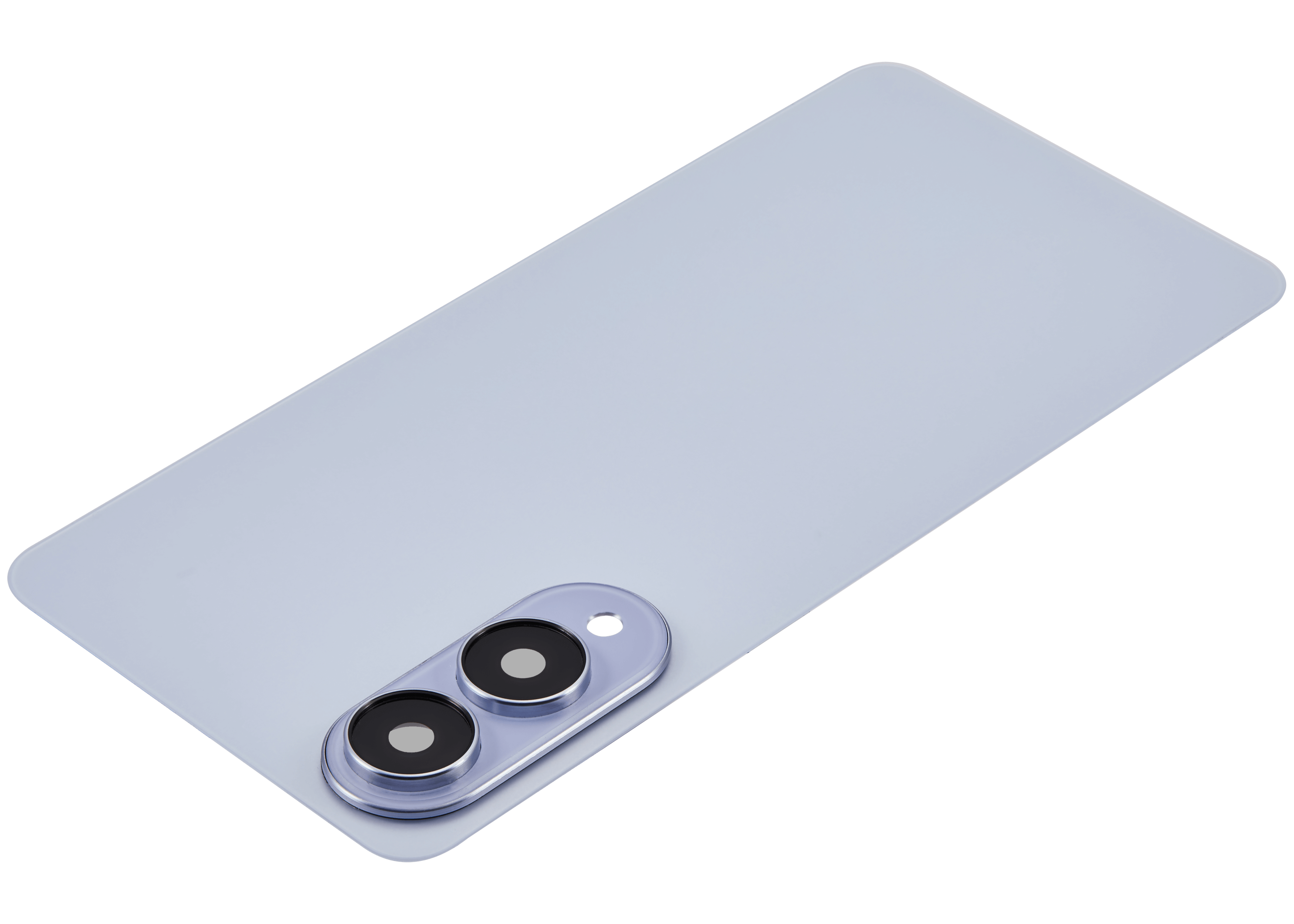 Backcover Glass mit Camera Lens für Samsung Galaxy S25 Edge (ohne Logo) (Aftermarket Plus) (Titanium Icyblue)