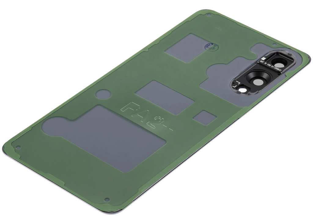 Backcover Glass mit Camera Lens für Samsung Galaxy S25 Edge (ohne Logo) (Aftermarket Plus) (Titanium Icyblue)