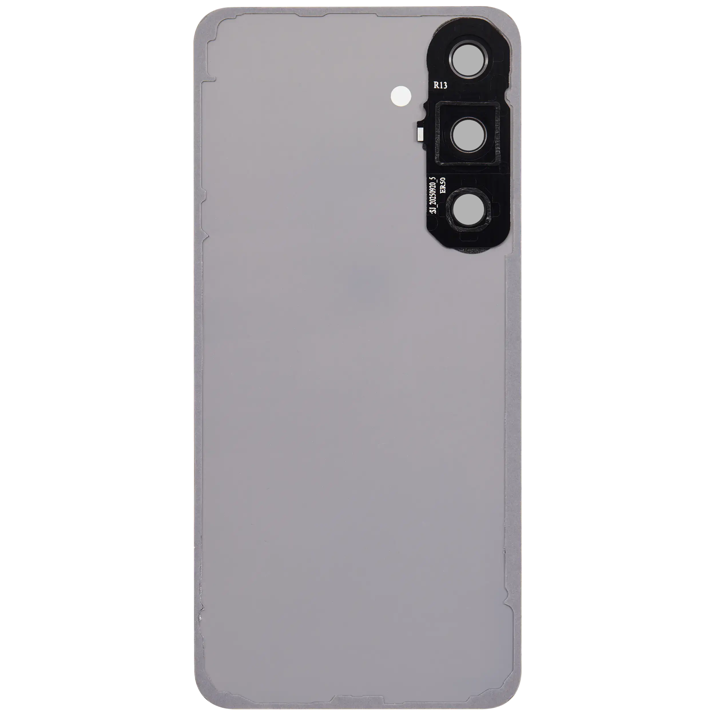 Backcover Glass mit Camera Lens für Samsung Galaxy S25 FE (ohne Logo) (Aftermarket Plus) (Weiß)